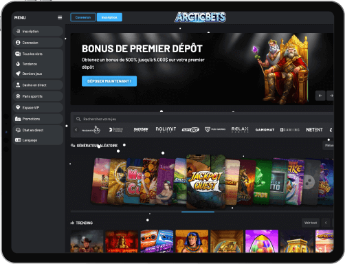 ArcticBets Casino jeux