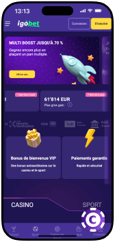 IgoBet Casino mobile