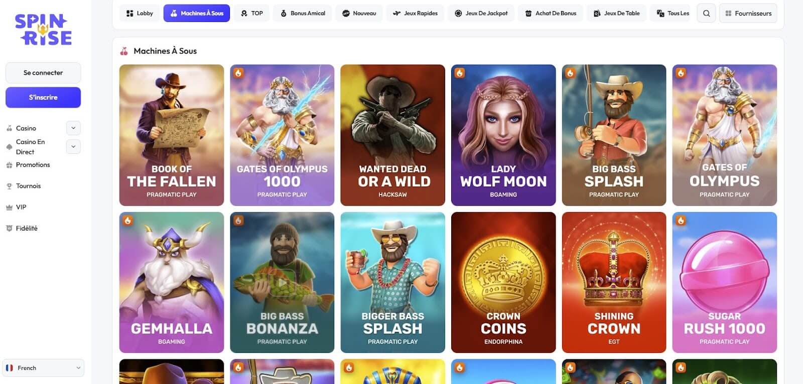 Jeux Chez Spinrise Casino Jeux Chez Spinrise Casino