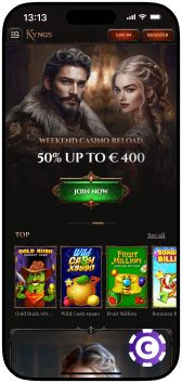 Kyngs Casino mobile