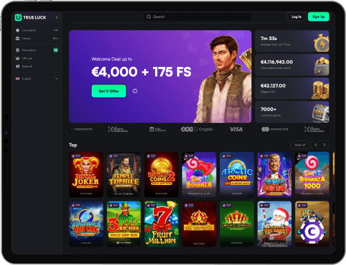 Trueluck Casino jeux