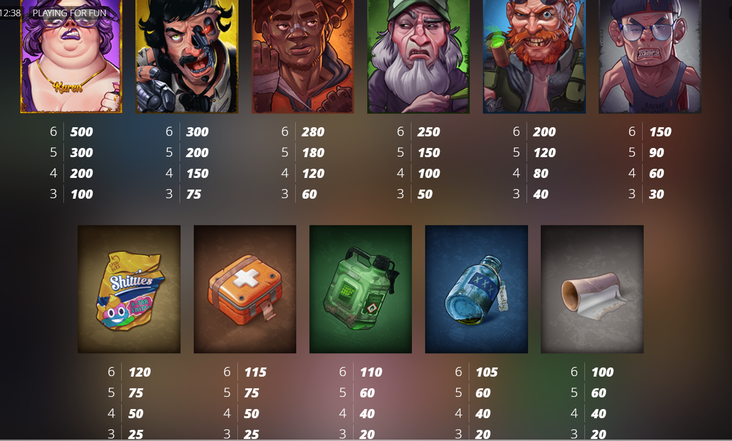 xWays Hoarder 2 Symboles