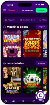 Zinkra Casino mobile