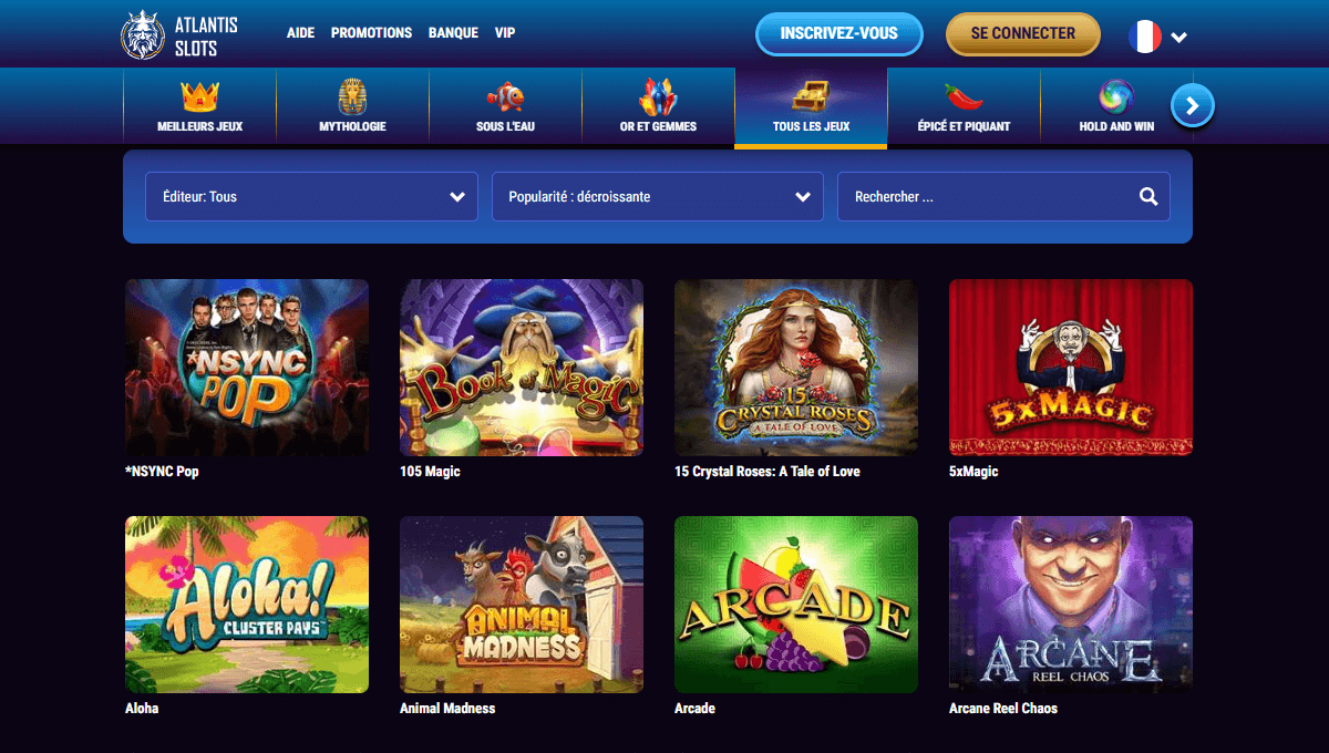 Atlantis Slots Casino