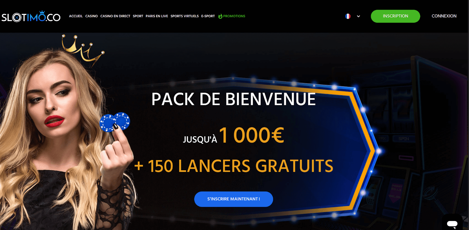 Avis Slotimo Casino