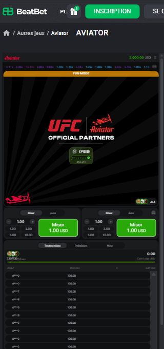 BeatBet Casino mobile