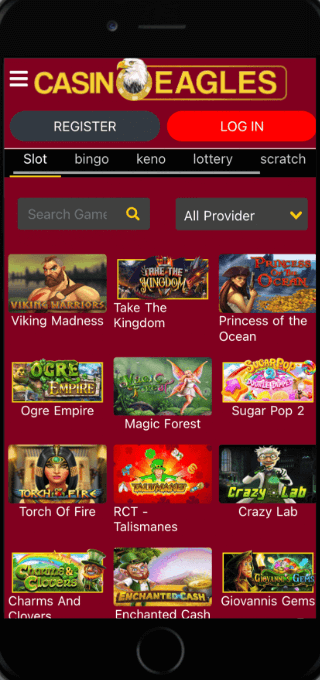 Casino Eagles mobile