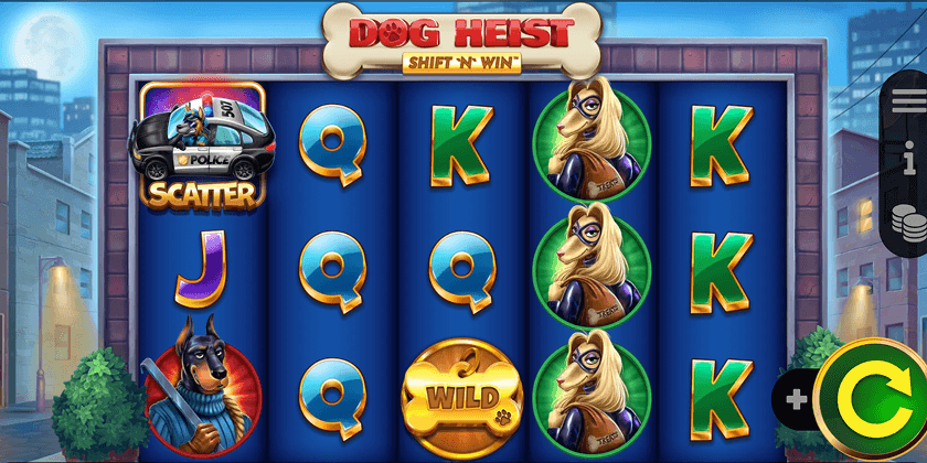 Dog Heist Shift N Win