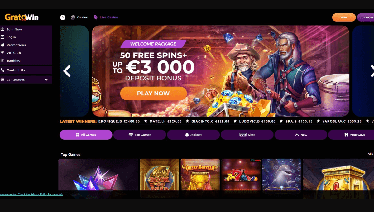GratoWin Casino