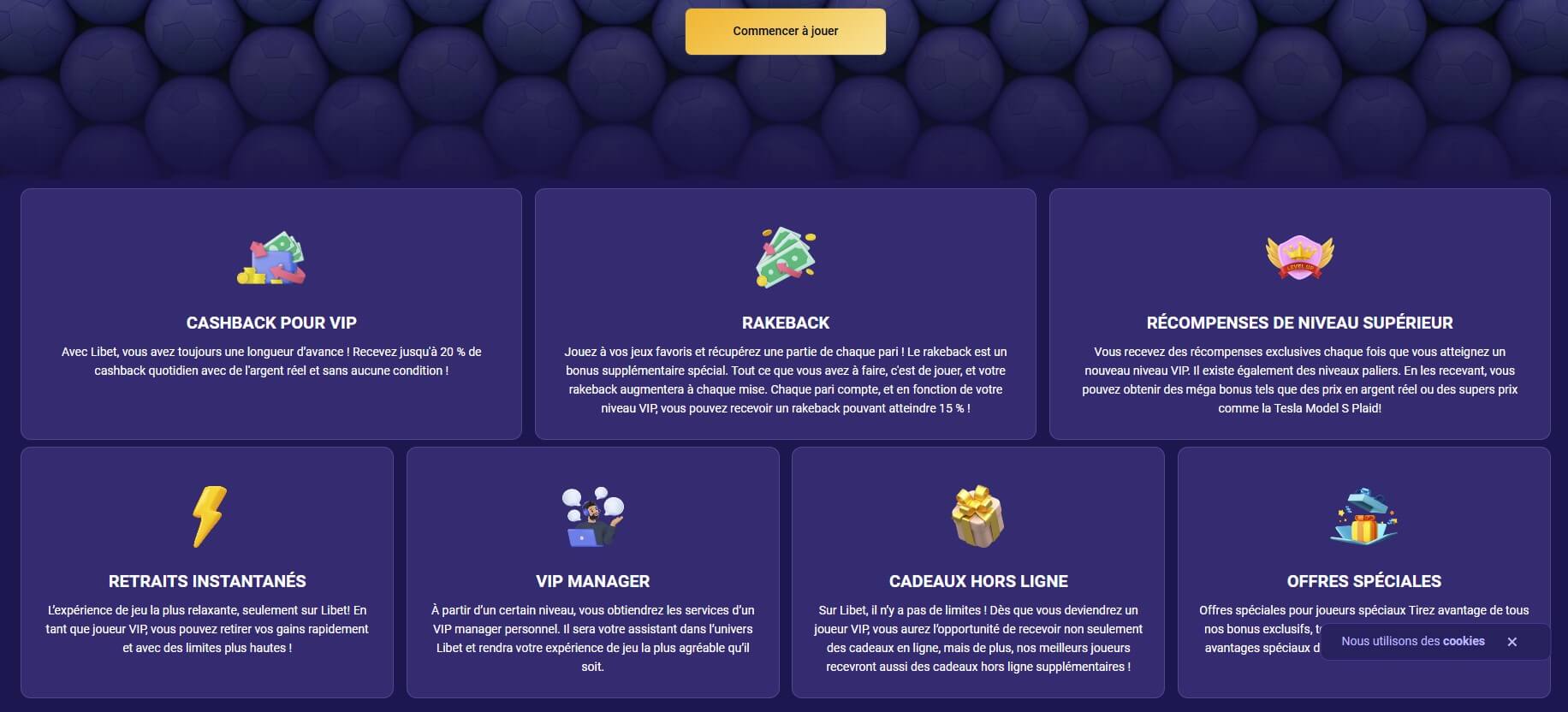 Libet Casino Programme VIP