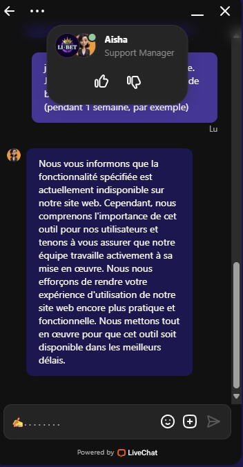 Libet Casino Restrictions