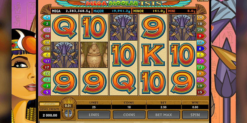 Mega Moolah Isis