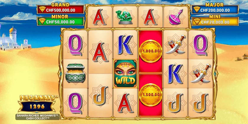 Sahara Riches Cash Collect