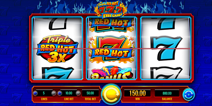 Triple Red Hot 777