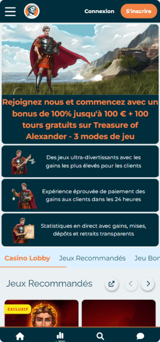 Alexander Casino Mobile