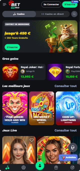 Betonred Casino mobile