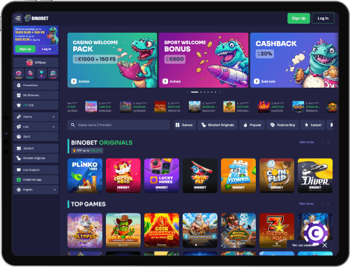 Binobet Casino jeux