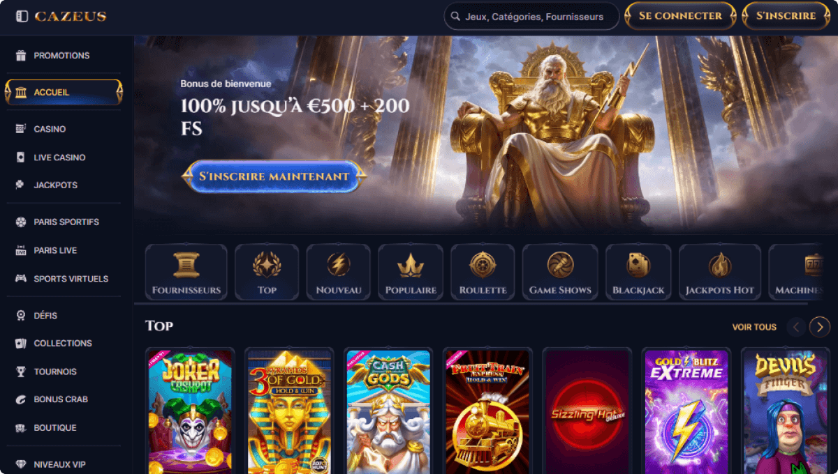 Cazeus Casino