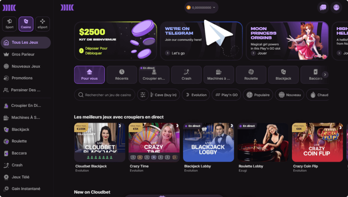 Cloudbet Casino