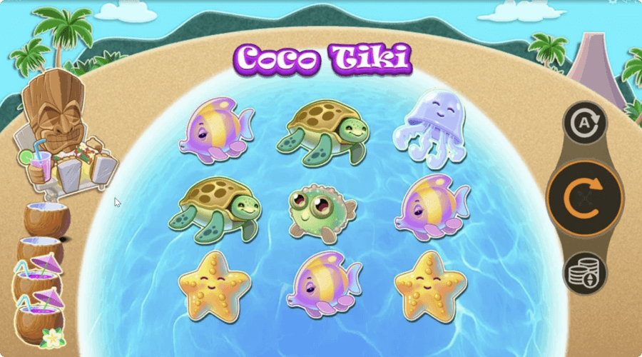 Coco Tiki Machine à Sous Coco Tiki Machine à Sous