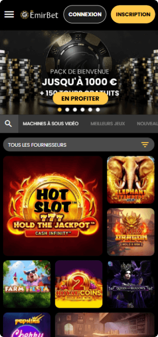 Emirbet Casino mobile