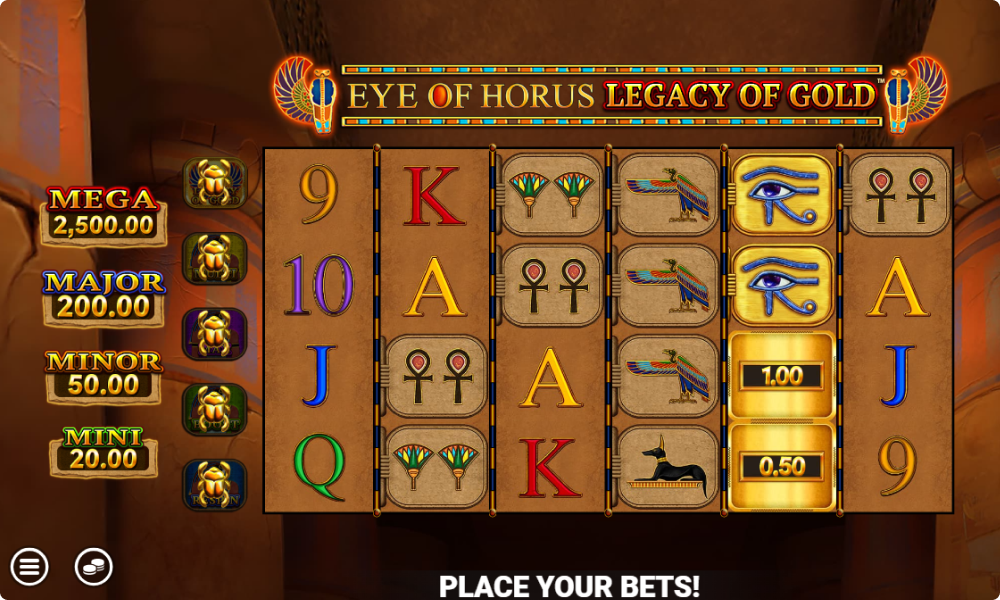 Eye of Horus Legacy of Gold Machine à Sous