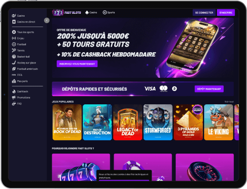 Fast Slots Casino jeux