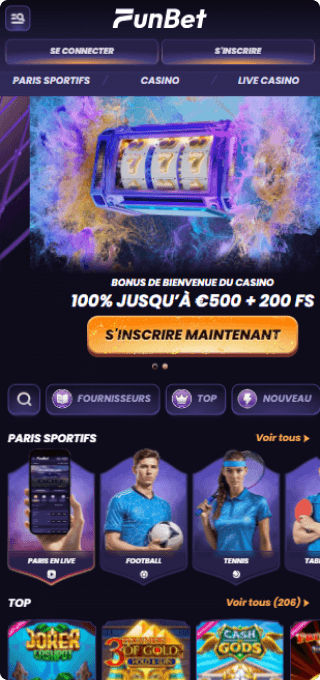 Funbet Casino mobile