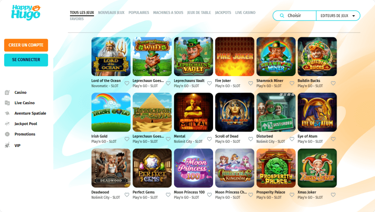 Happy Hugo Casino