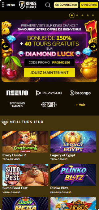 Kings Chance Casino mobile