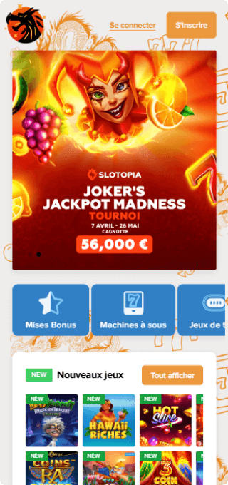 Lord of the Spins Casino mobile