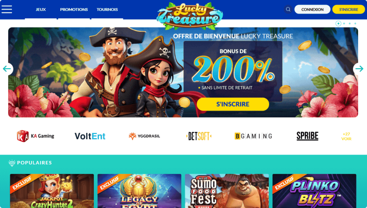 Lucky Treasure Casino