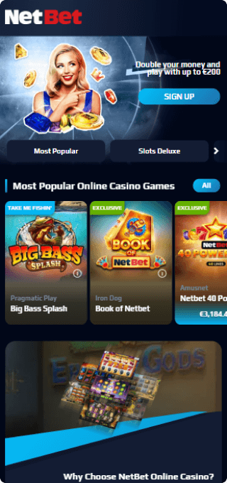 Netbet Casino mobile