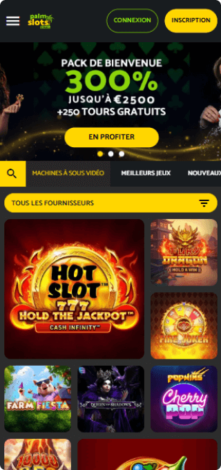 Palmslots Casino mobile
