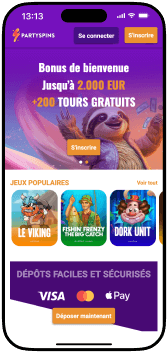 PartySpins Casino mobile