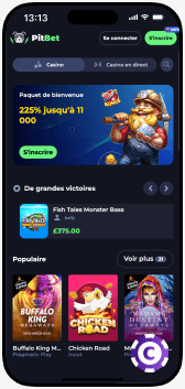 Pitbet Casino mobile