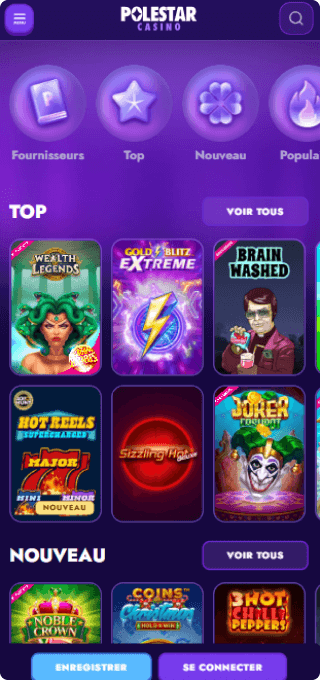 Polestar Casino mobile