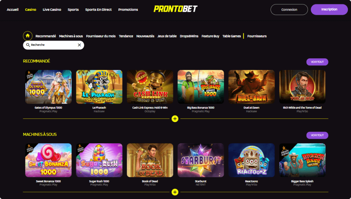 ProntoBet Casino