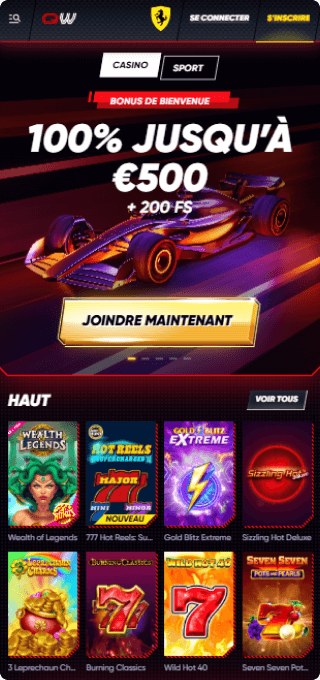 Quickwin Casino mobile