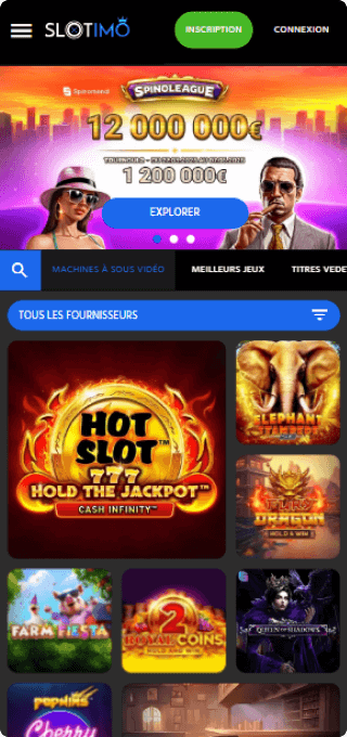 Slotimo Casino mobile