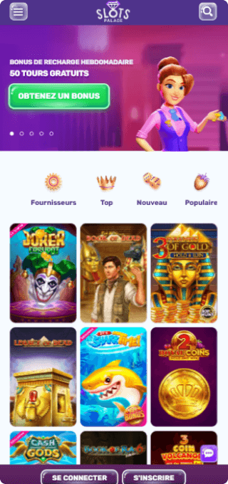 Slots Palace Casino mobile
