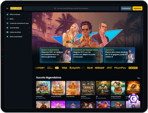 Snatch Casino jeux