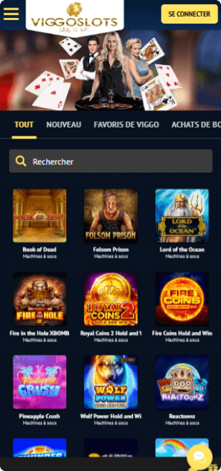 Viggoslots Casino mobile
