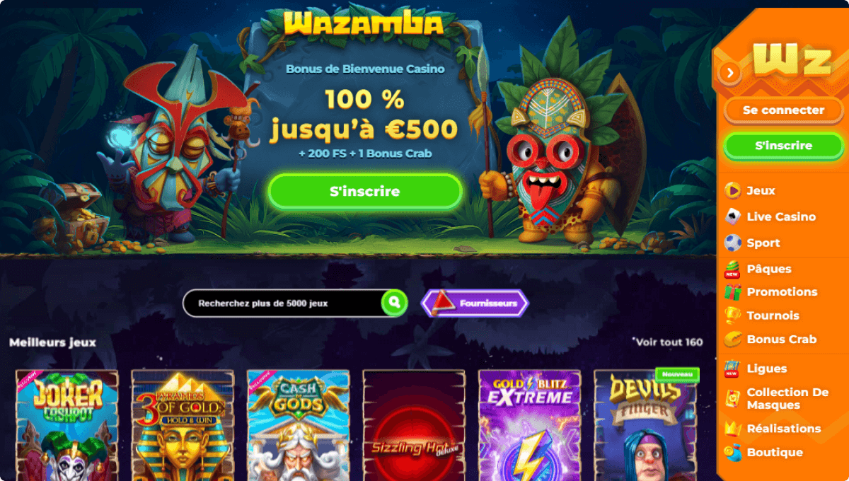 Wazamba Casino