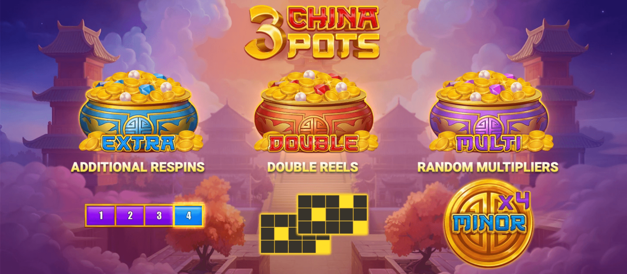 3 China Pots Avis
