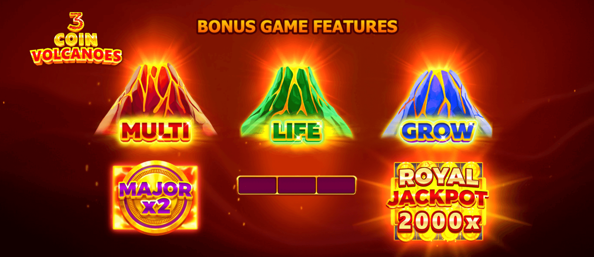 3 Coin Volcanoes Avis