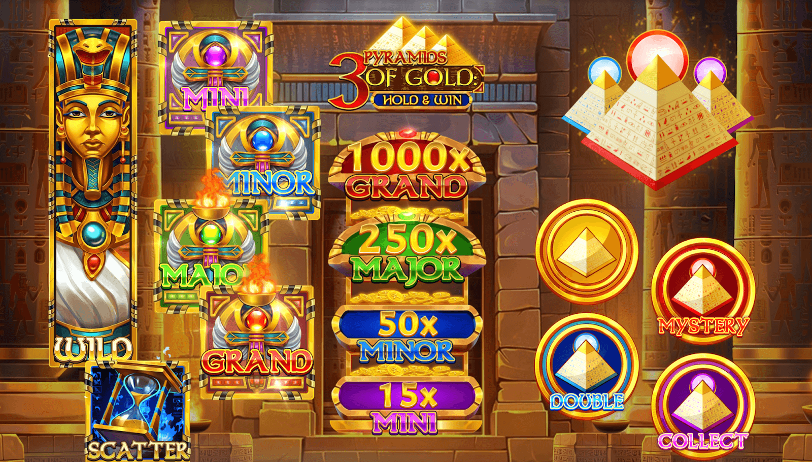 3 Pyramids of Gold Avis