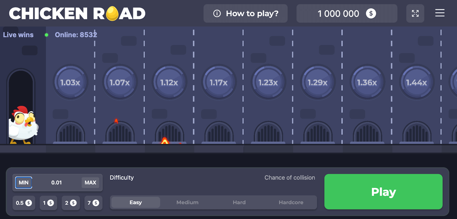 Chicken Road Symboles