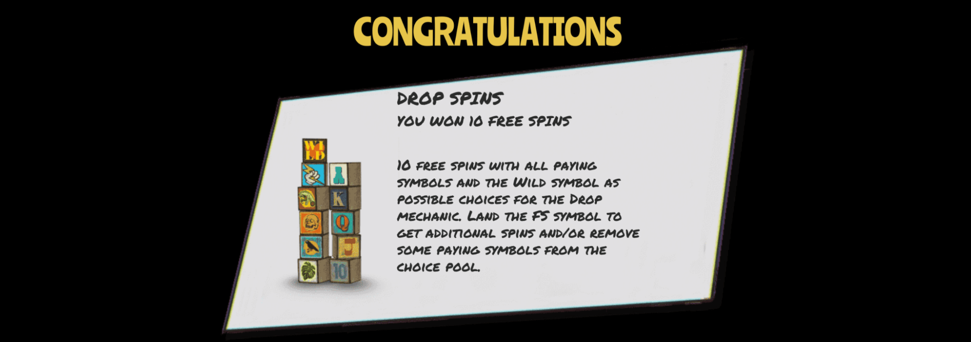 Drop ‘Em Spins Bonus