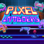 Pixel Invaders logo
